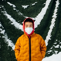 北京雪后的一组街拍（儿童摄影）